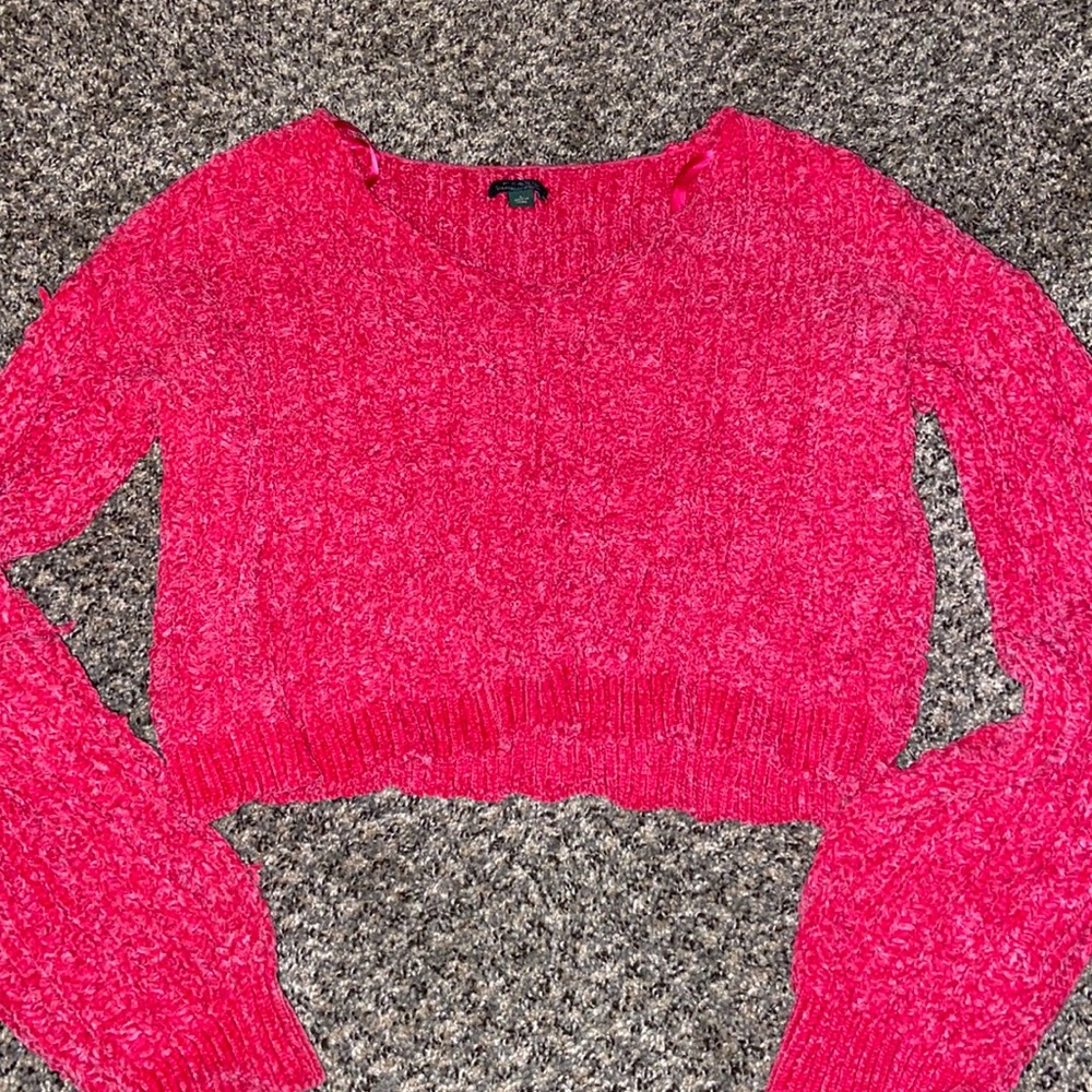 cropped sweater